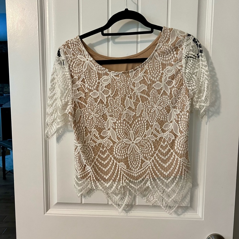 Express Lace Top - Picture 6 of 8